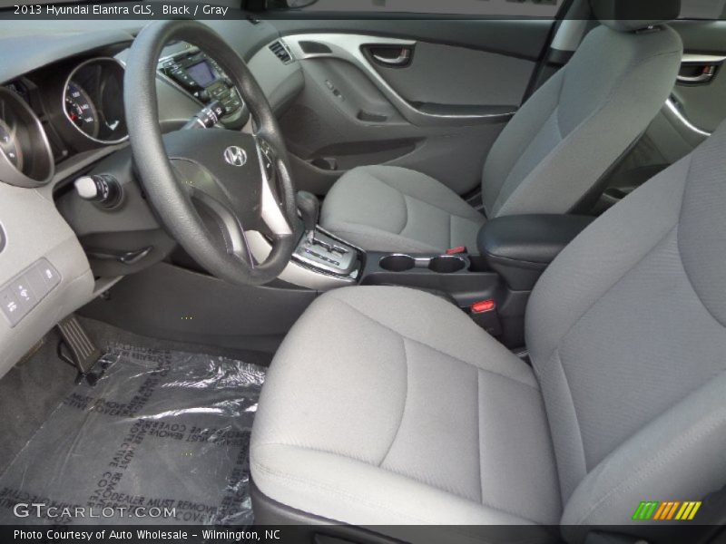 Black / Gray 2013 Hyundai Elantra GLS