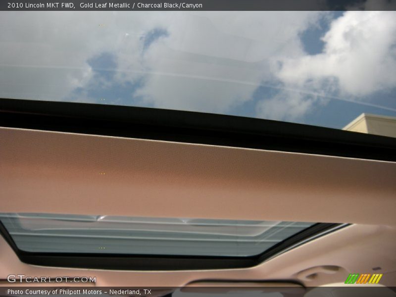 Gold Leaf Metallic / Charcoal Black/Canyon 2010 Lincoln MKT FWD