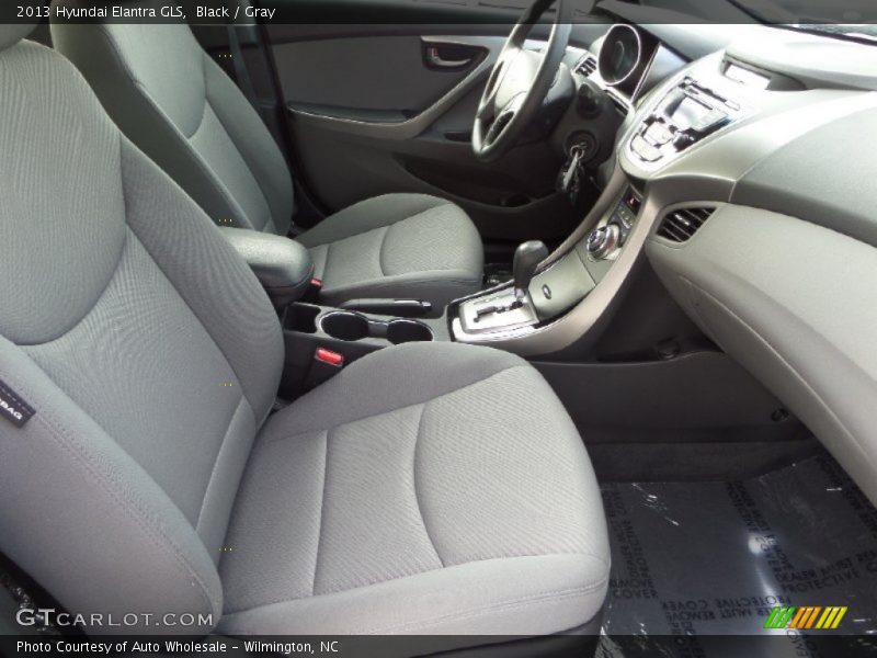 Black / Gray 2013 Hyundai Elantra GLS