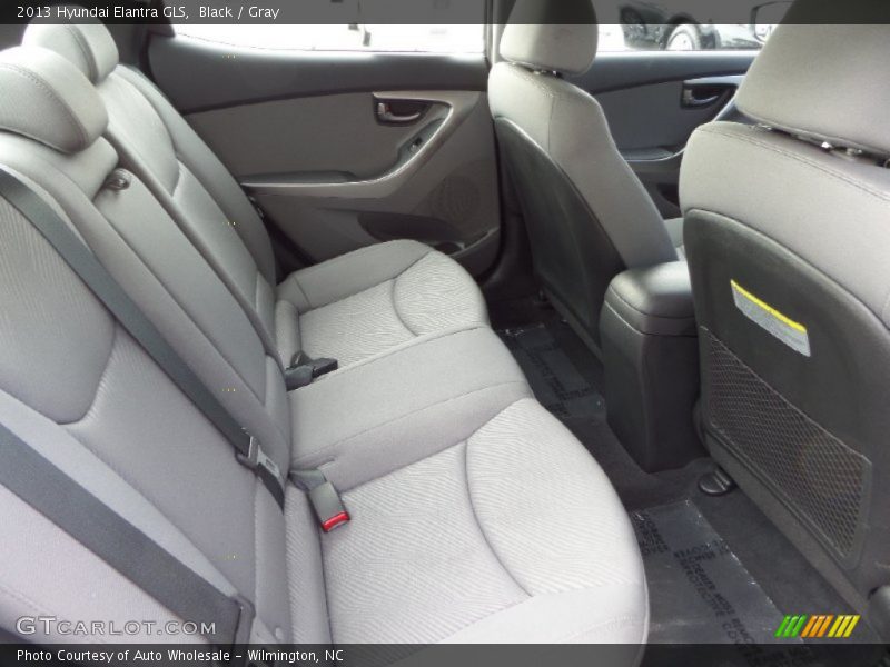 Black / Gray 2013 Hyundai Elantra GLS