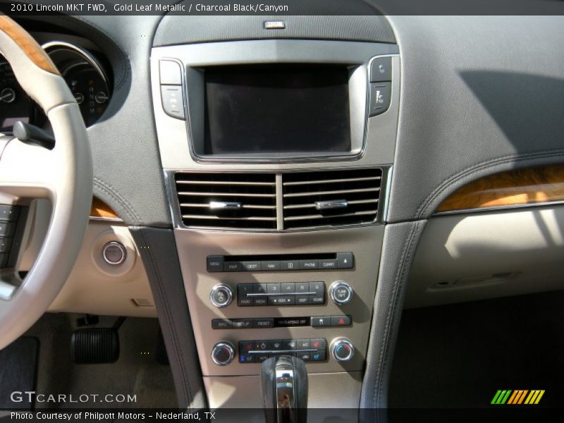 Gold Leaf Metallic / Charcoal Black/Canyon 2010 Lincoln MKT FWD