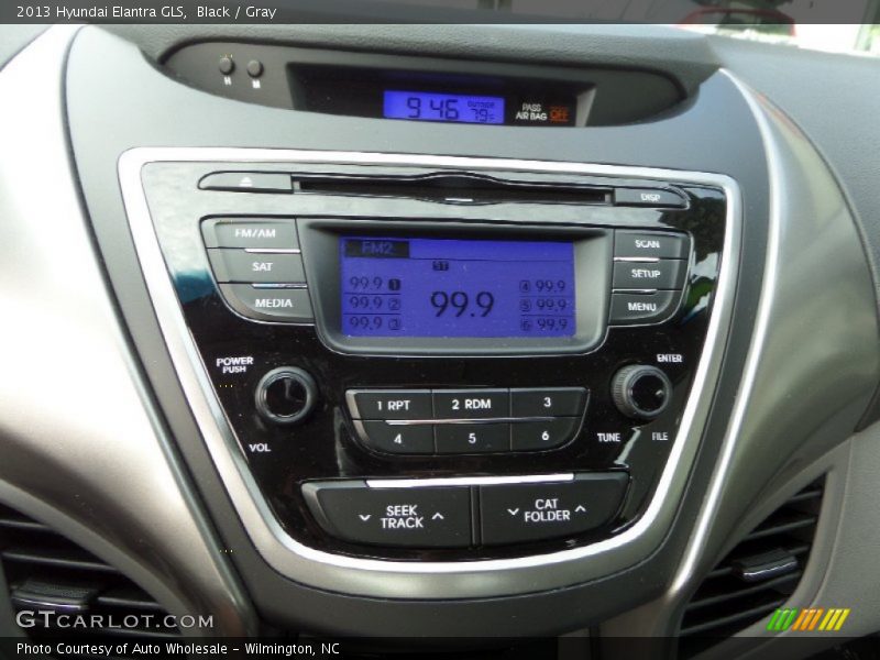 Black / Gray 2013 Hyundai Elantra GLS