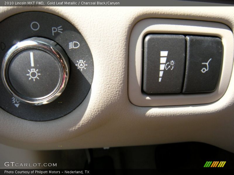 Gold Leaf Metallic / Charcoal Black/Canyon 2010 Lincoln MKT FWD