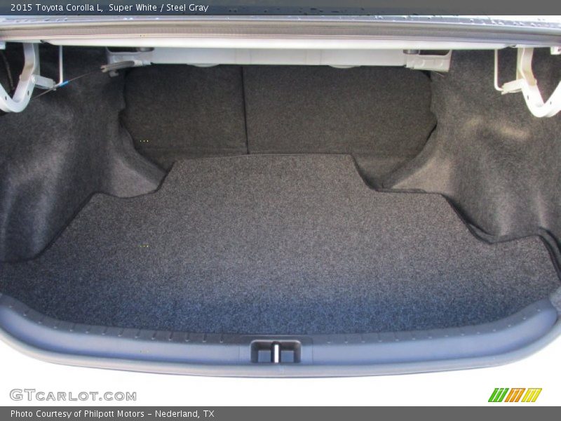  2015 Corolla L Trunk