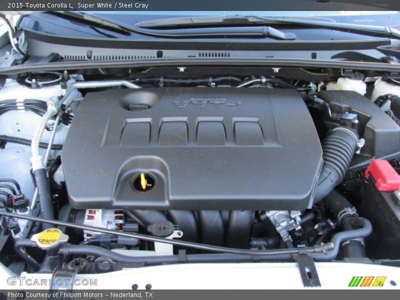  2015 Corolla L Engine - 1.8 Liter DOHC 16-Valve VVT-i 4 Cylinder