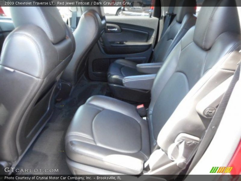 Red Jewel Tintcoat / Dark Gray/Light Gray 2009 Chevrolet Traverse LT