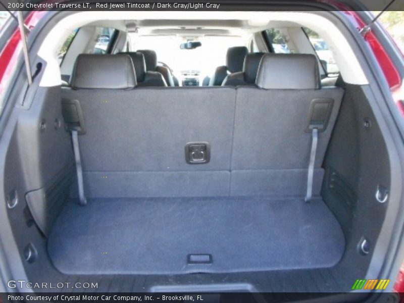 Red Jewel Tintcoat / Dark Gray/Light Gray 2009 Chevrolet Traverse LT