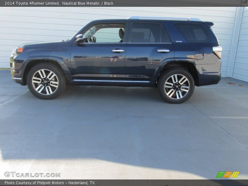 Nautical Blue Metallic / Black 2014 Toyota 4Runner Limited