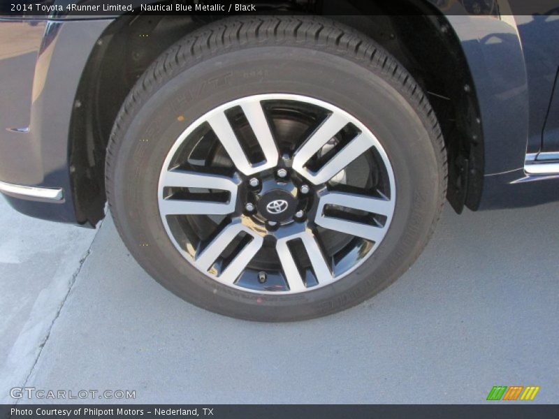Nautical Blue Metallic / Black 2014 Toyota 4Runner Limited