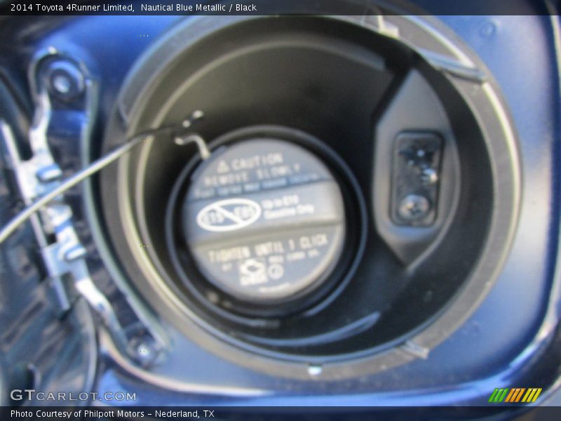Nautical Blue Metallic / Black 2014 Toyota 4Runner Limited
