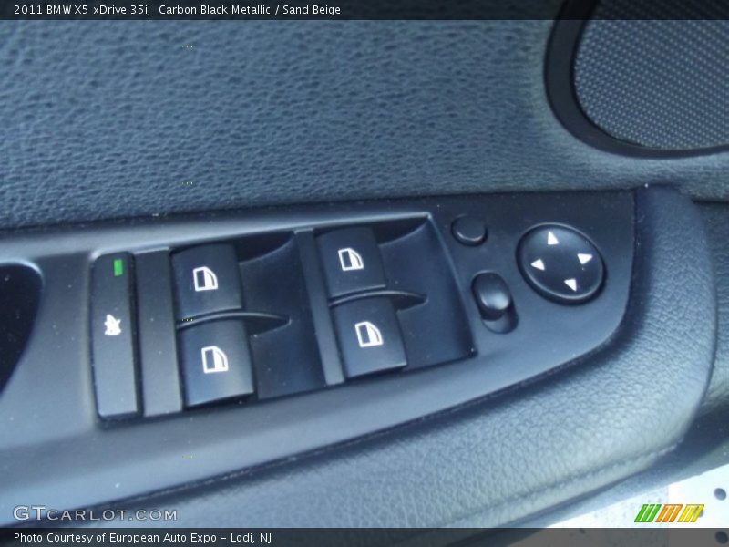 Carbon Black Metallic / Sand Beige 2011 BMW X5 xDrive 35i