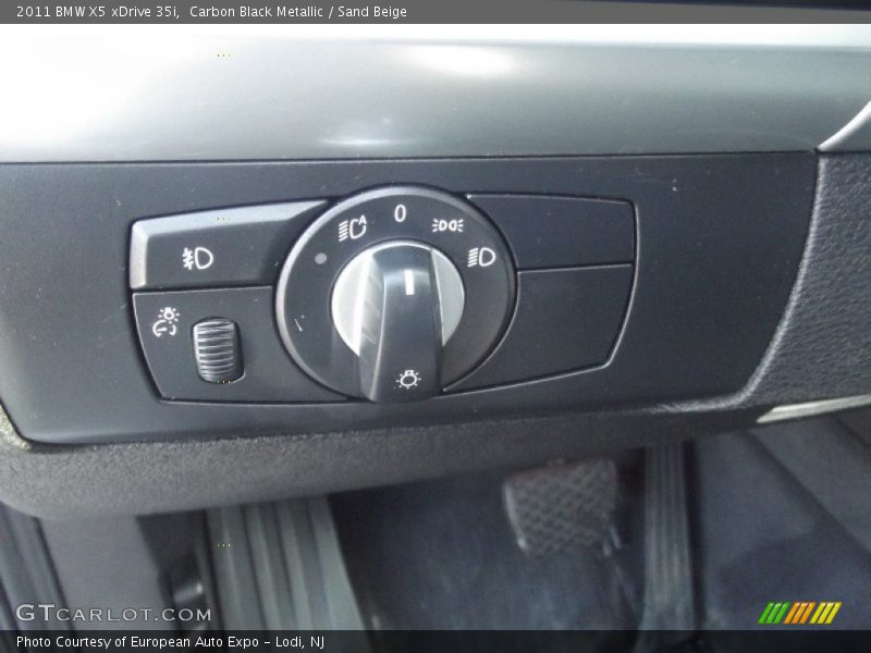 Carbon Black Metallic / Sand Beige 2011 BMW X5 xDrive 35i