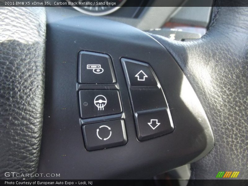 Carbon Black Metallic / Sand Beige 2011 BMW X5 xDrive 35i