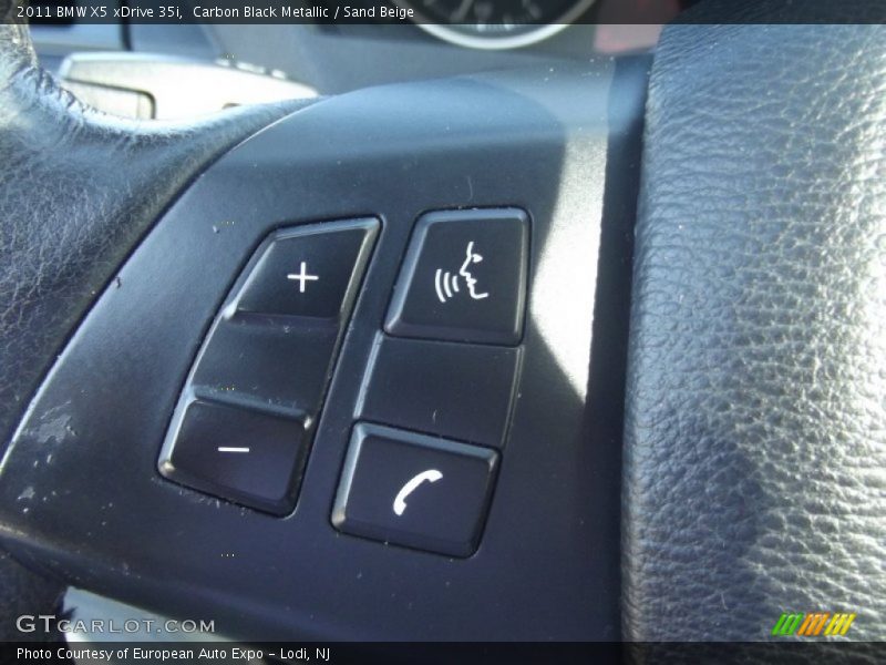 Carbon Black Metallic / Sand Beige 2011 BMW X5 xDrive 35i