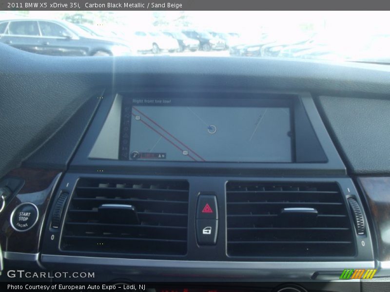 Carbon Black Metallic / Sand Beige 2011 BMW X5 xDrive 35i