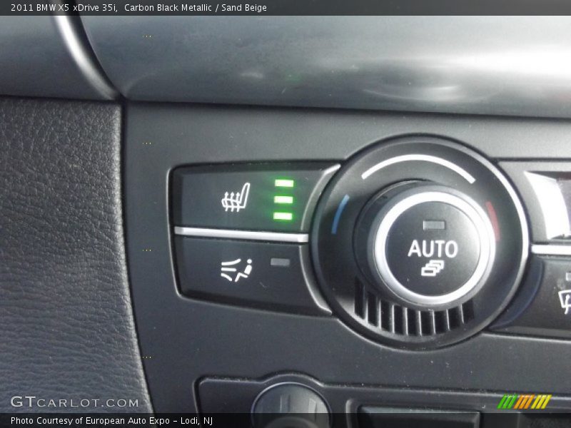 Carbon Black Metallic / Sand Beige 2011 BMW X5 xDrive 35i