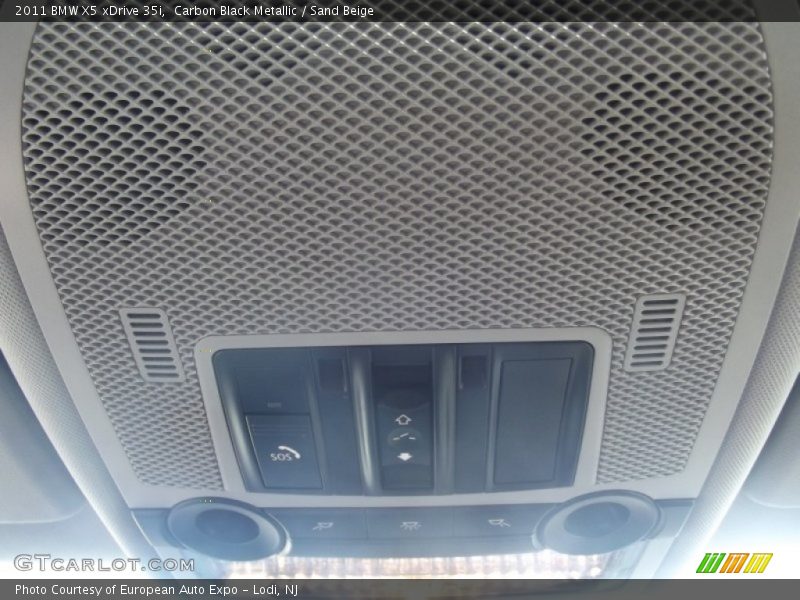 Carbon Black Metallic / Sand Beige 2011 BMW X5 xDrive 35i