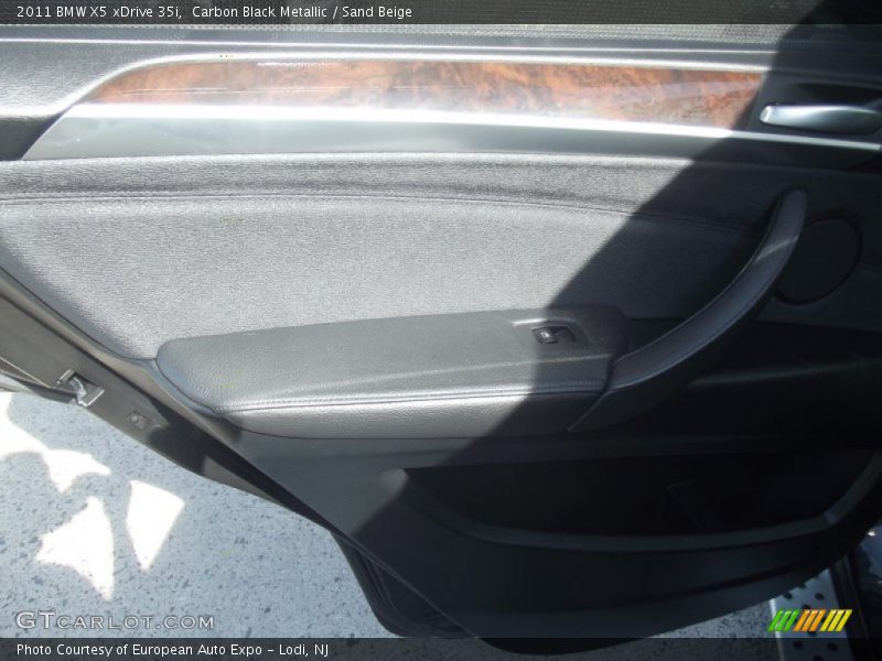Carbon Black Metallic / Sand Beige 2011 BMW X5 xDrive 35i
