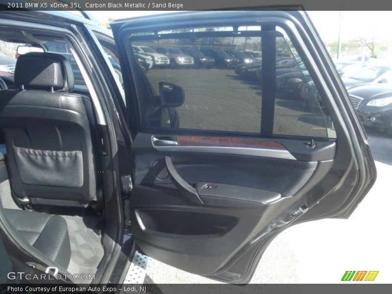 Carbon Black Metallic / Sand Beige 2011 BMW X5 xDrive 35i