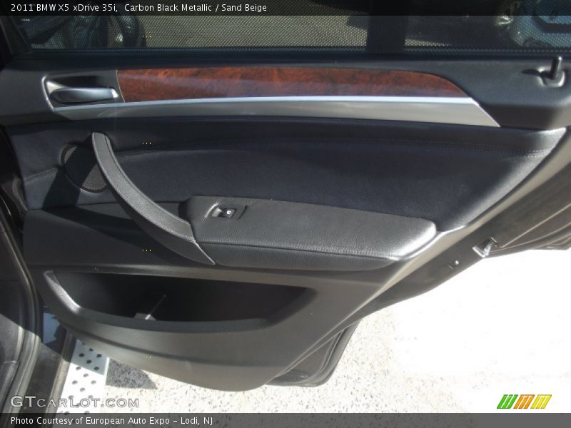Carbon Black Metallic / Sand Beige 2011 BMW X5 xDrive 35i