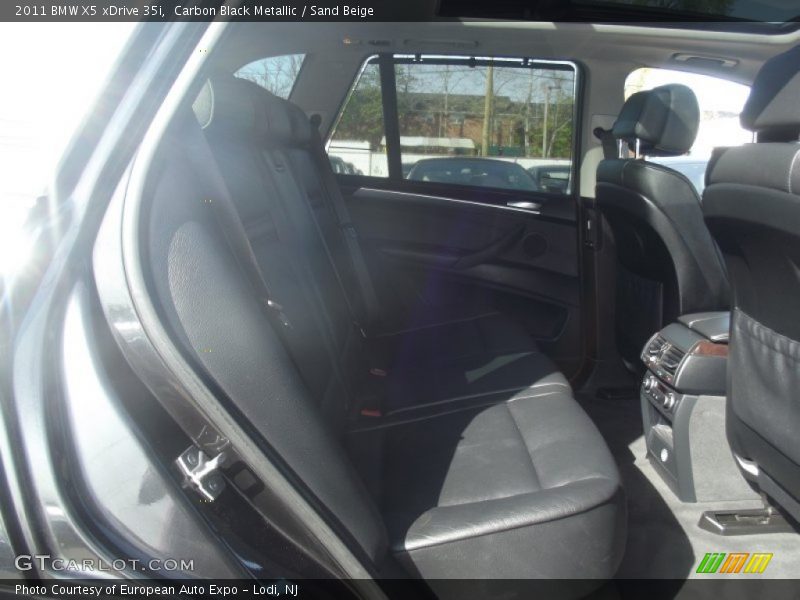 Carbon Black Metallic / Sand Beige 2011 BMW X5 xDrive 35i
