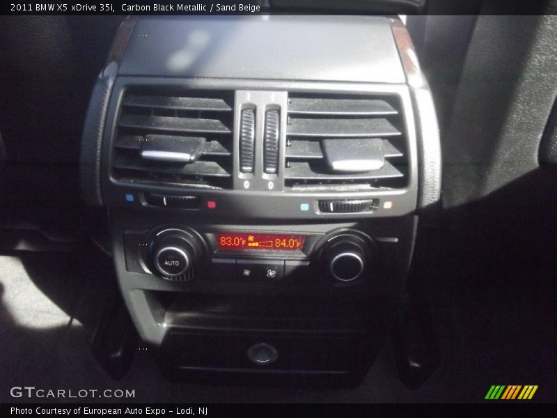 Carbon Black Metallic / Sand Beige 2011 BMW X5 xDrive 35i