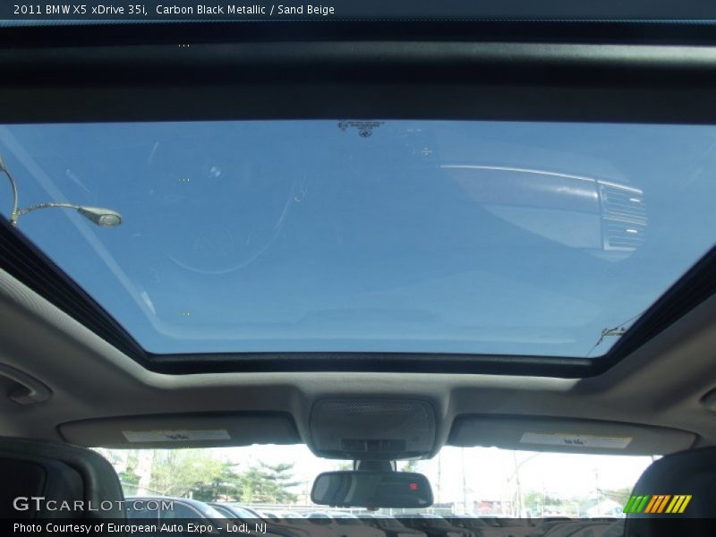 Carbon Black Metallic / Sand Beige 2011 BMW X5 xDrive 35i