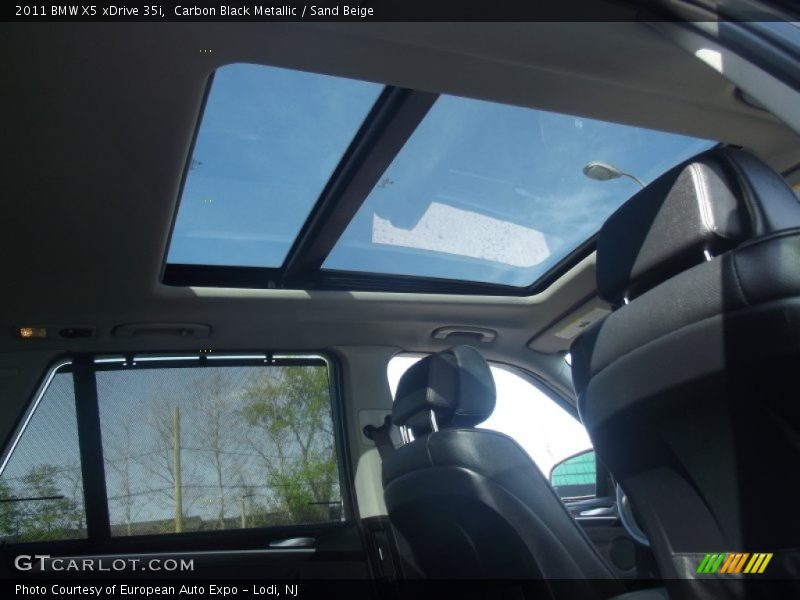 Carbon Black Metallic / Sand Beige 2011 BMW X5 xDrive 35i