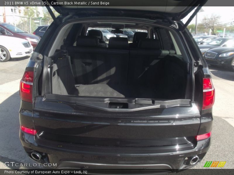 Carbon Black Metallic / Sand Beige 2011 BMW X5 xDrive 35i