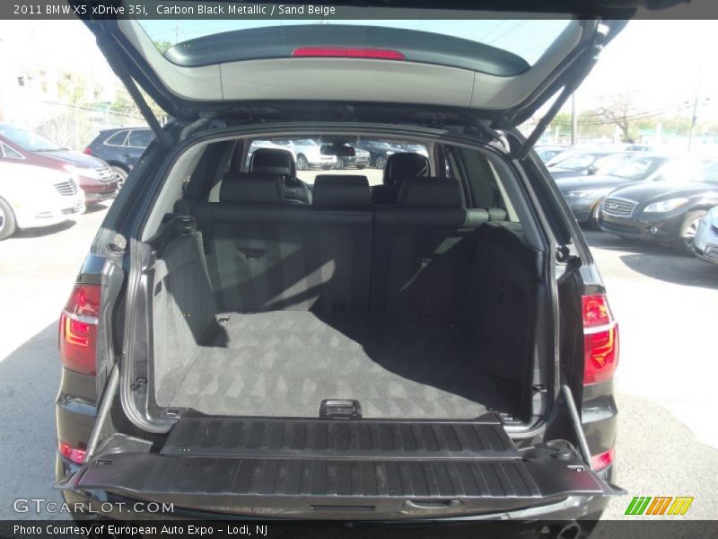 Carbon Black Metallic / Sand Beige 2011 BMW X5 xDrive 35i