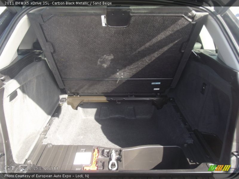 Carbon Black Metallic / Sand Beige 2011 BMW X5 xDrive 35i
