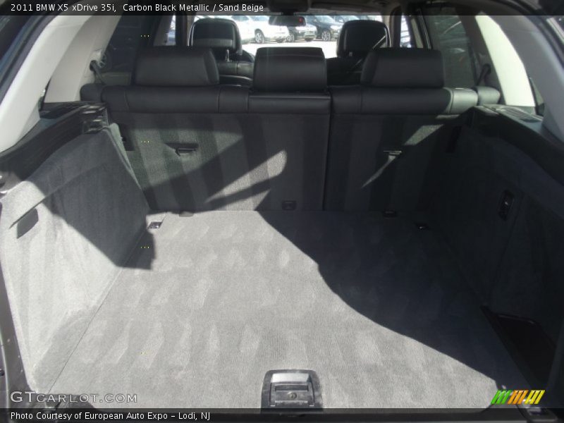 Carbon Black Metallic / Sand Beige 2011 BMW X5 xDrive 35i
