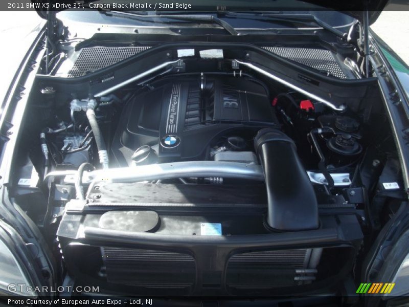 Carbon Black Metallic / Sand Beige 2011 BMW X5 xDrive 35i