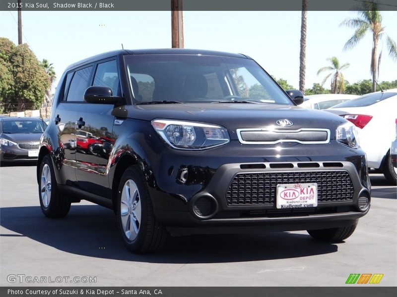 Shadow Black / Black 2015 Kia Soul