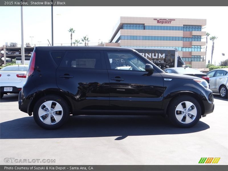 Shadow Black / Black 2015 Kia Soul
