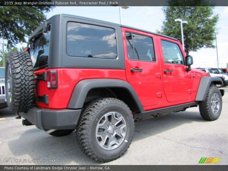  2015 Wrangler Unlimited Rubicon 4x4 Firecracker Red