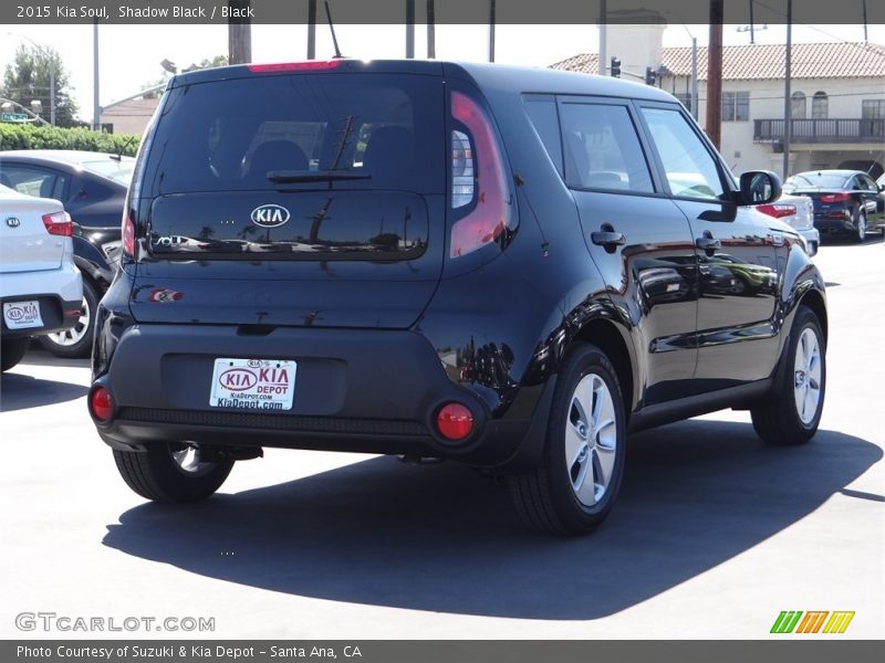 Shadow Black / Black 2015 Kia Soul