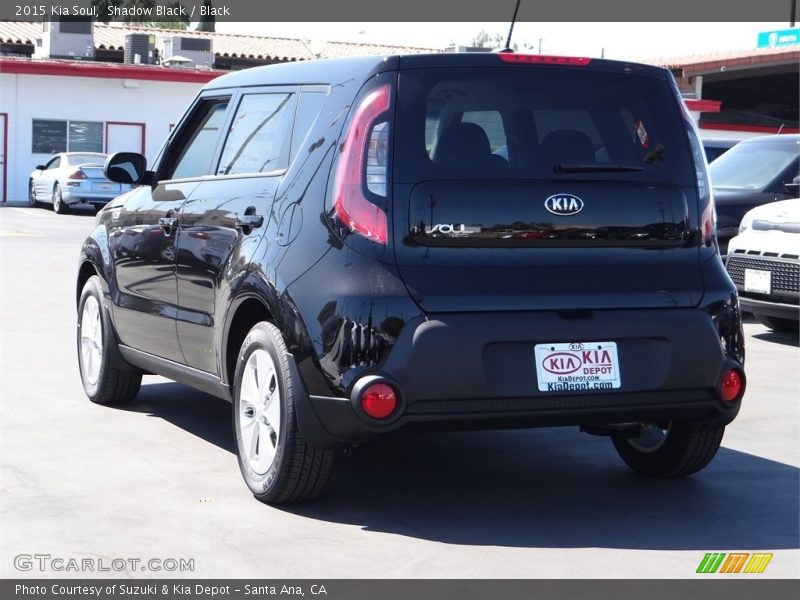 Shadow Black / Black 2015 Kia Soul