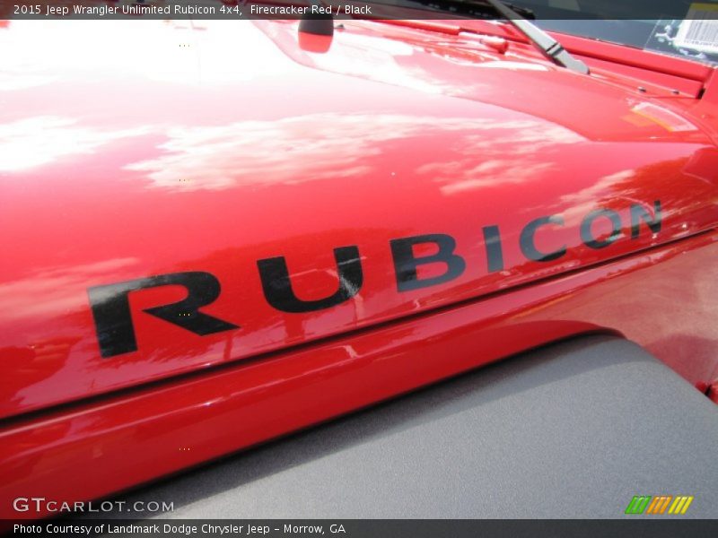 Firecracker Red / Black 2015 Jeep Wrangler Unlimited Rubicon 4x4