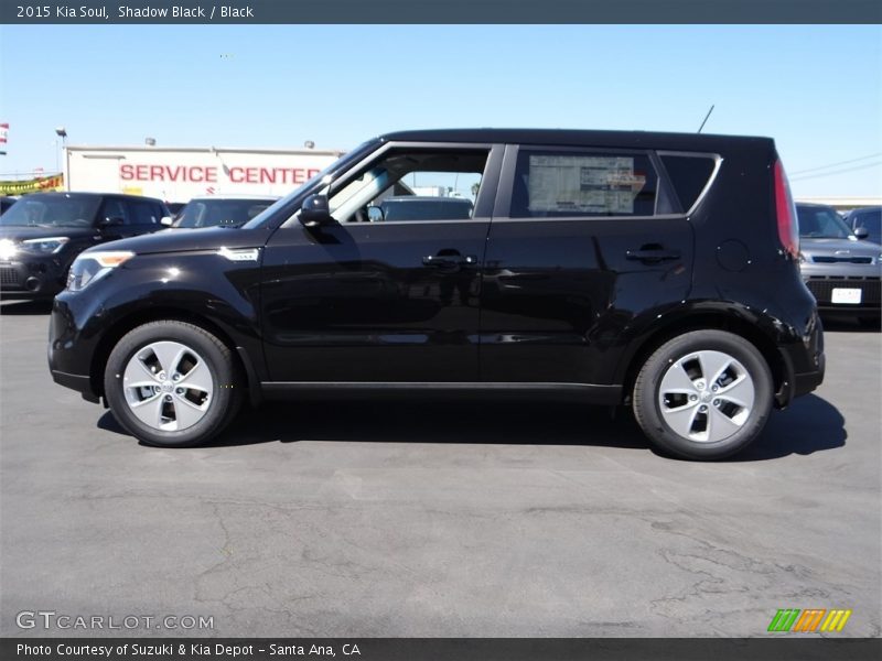 Shadow Black / Black 2015 Kia Soul