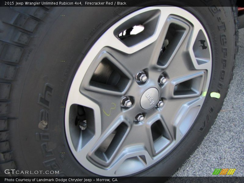 Firecracker Red / Black 2015 Jeep Wrangler Unlimited Rubicon 4x4