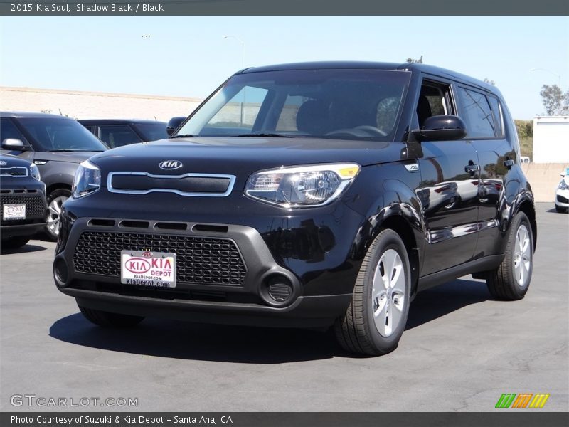 Shadow Black / Black 2015 Kia Soul