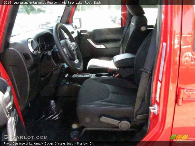 Firecracker Red / Black 2015 Jeep Wrangler Unlimited Rubicon 4x4