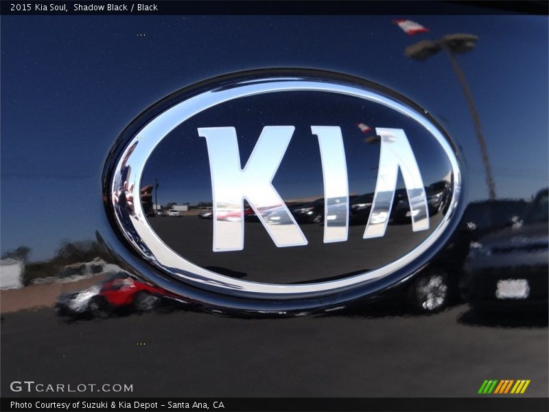 Shadow Black / Black 2015 Kia Soul