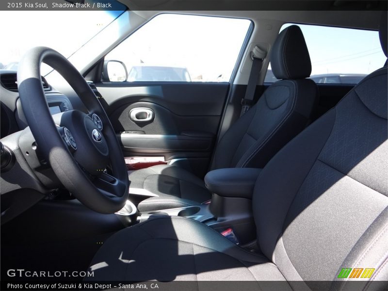Shadow Black / Black 2015 Kia Soul