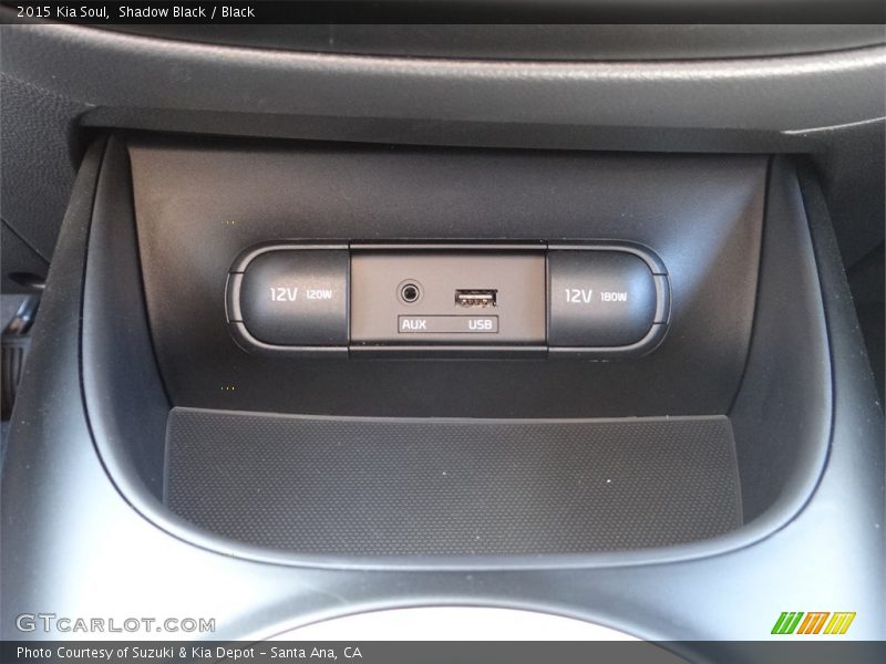 Shadow Black / Black 2015 Kia Soul