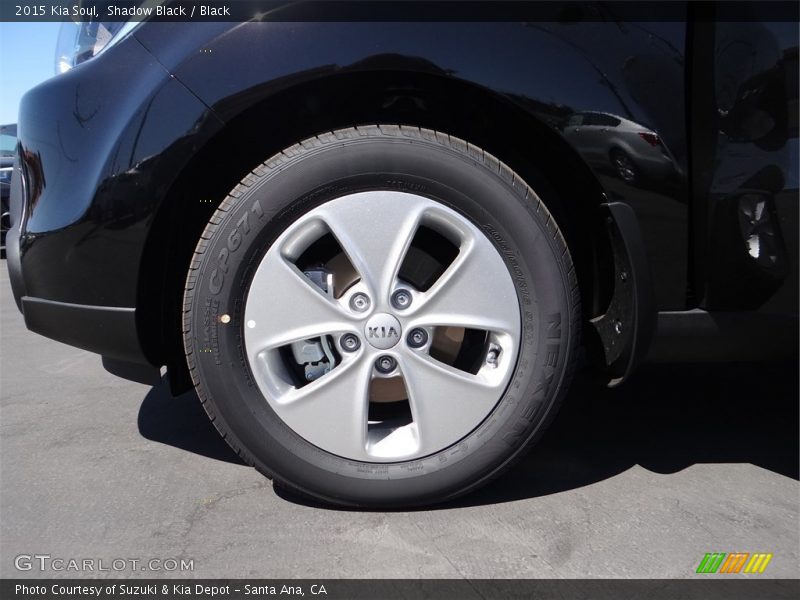 Shadow Black / Black 2015 Kia Soul