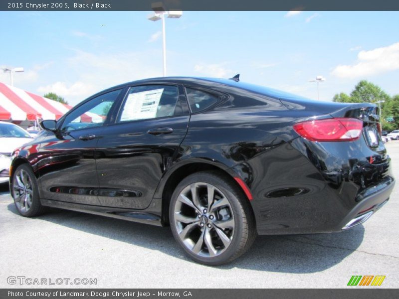 Black / Black 2015 Chrysler 200 S