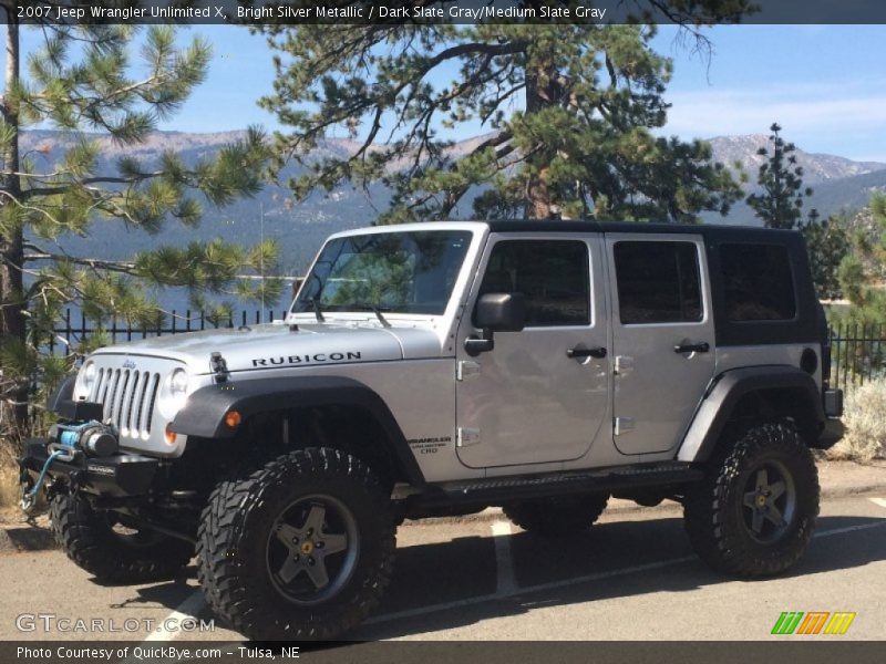 Front 3/4 View of 2007 Wrangler Unlimited X
