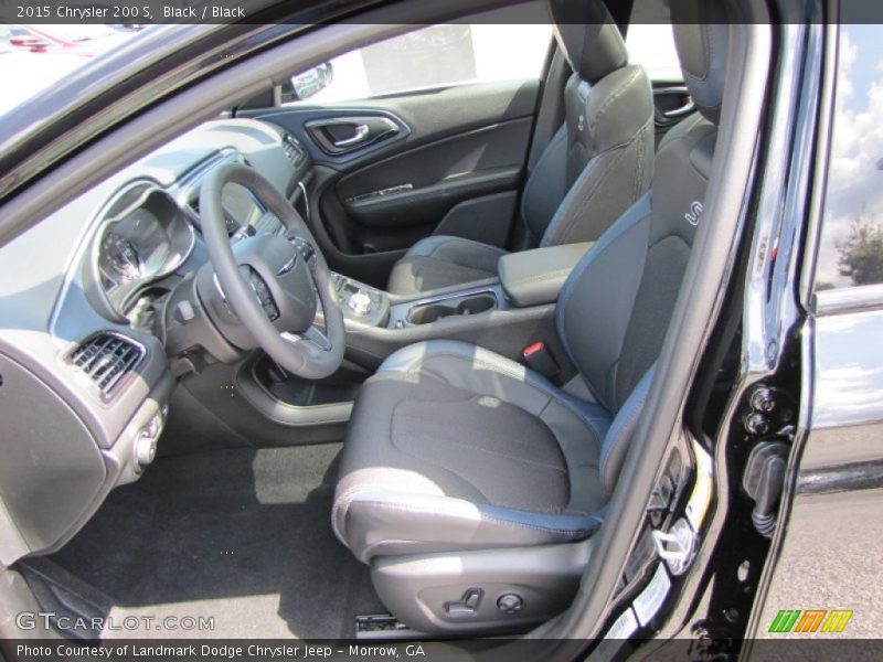 Black / Black 2015 Chrysler 200 S